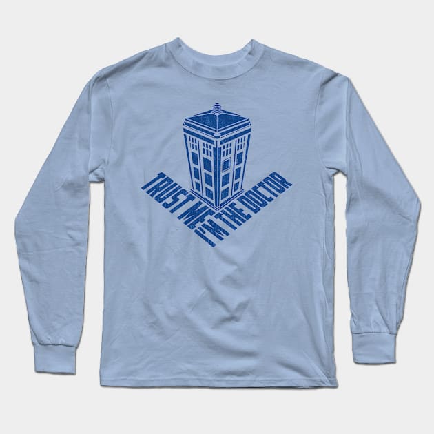 trust me i'm the doctor Long Sleeve T-Shirt by halfabubble